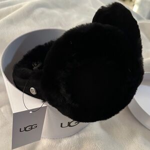 UGG Classic Black Earmuffs